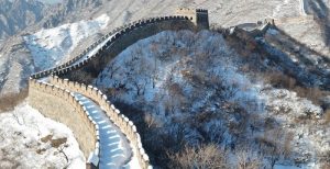 Great Wall of China winter 