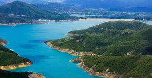 Scenic overlook of the MacLehose Trail, Hong Kong