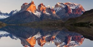 The Mountains of National Park Torres Del Paine