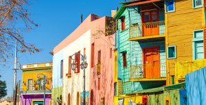 Argentina colorful architecture