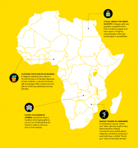 Africa Christmas Infographic