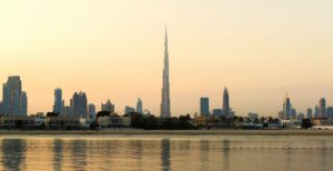 The Burj Khalifa in Dubai