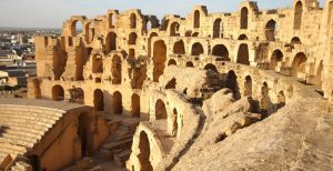 El Djem Amphitheatre in Tunisia