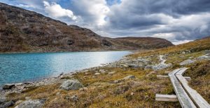 Kunglsleden hiking trail in Sweden