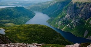 View from the Long Traverse in Canada