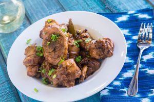 Filipino chicken adobo