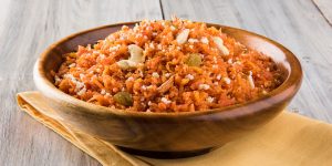 Gajar Ka Halwa dessert from Nepal