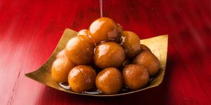 Gulab Jamun dessert from India