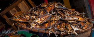 seafood stall in Cebu, Philippines