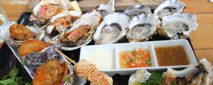 seafood platter in Tasmania, Australia