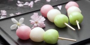 dango dessert from Japan