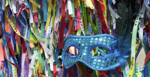 Brazilian carnival mask