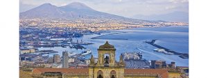 naples_architecture_with_Vesuvius