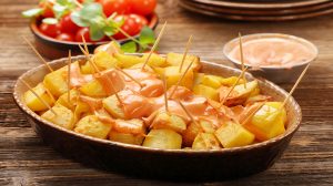 patatas bravas and sauce