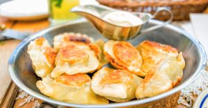 Polish pierogis 