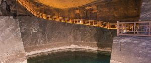 Wieliczka salt mines in Poland