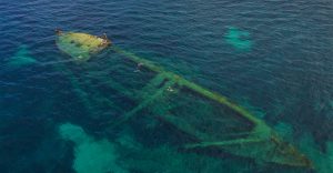 shipwreck snorkeling in Zavratnica Bay, Croatia