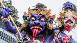 Bali new year demons
