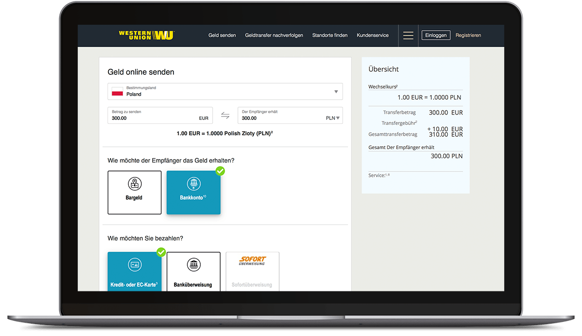 Zuverlassiger Geldtransfer Nach Polen Western Union Deutschland