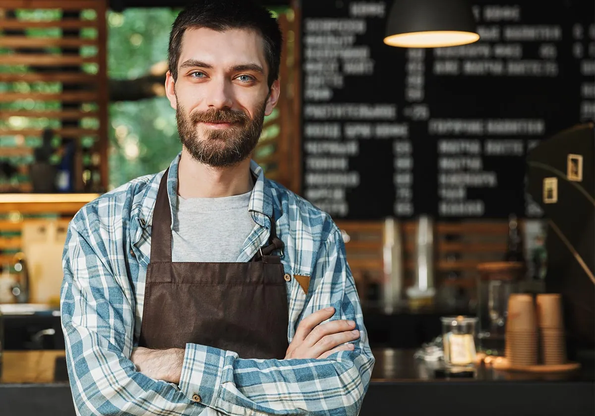 barista in a coffee shop